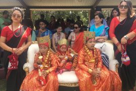 युलेसमा धुमधाम भयो  इन्द्रजात्रा