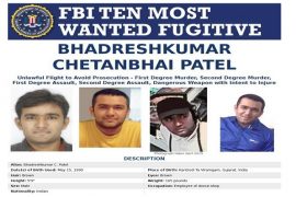अमेरिकाको ‘मोस्ट वान्टेड ‘टप टेनको सुचीमा एक भारतिय पनि