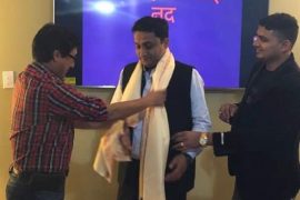 न्याधिवक्ता दिपेन्द्र झालाई अमेरिकाको एटलान्टामा सम्मान :