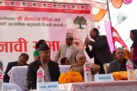 उपनिर्वाचनमार्फत ओली सरकारलाई सच्याउनुपर्छ – सभापति देउवा