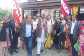 कांग्रेसको चुनावीसभा र घरदैलो अभियान जारी