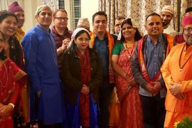 नेपाली समाज टेक्ससका  शर्मा र  न्यौपाने सम्मानित
