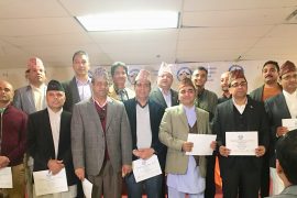 नेपाली समाज टेक्ससको नया कार्यसमितिले गरे पदभार ग्रहण