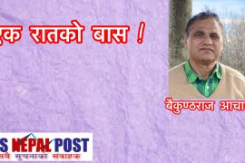 एक रातको बास !