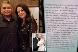 कोरोना संक्रमणबाट मुत्यु भएका एक वकीलले पत्नीलाई मुत्यु अघि लेखेको प्रेमपत्रले भावुक बनायो