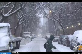 भारी हिमपातले जनजीवन ठप्प भएपछि न्युयोर्क सहित ४४ काउन्टीमा संकटकाल