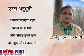 एउटा अनुभुती