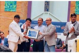 चलचित्र निर्देशक सुमन दाहालसहित विभिन्न व्यक्तिहरु सम्मानित