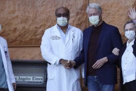 पुर्व राष्ट्रपति बिल क्लिन्टन अस्प्तालबाट डिस्चार्ज