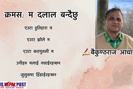 क्रमस: म दलाल बन्दैछु