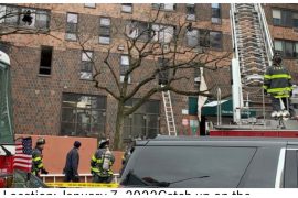 न्युयोर्कको विशाल अर्पाटमेन्टमा भीषण आगलागी