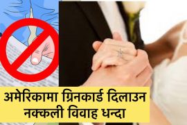 अमेरिकामा ग्रिनकार्ड दिलाउने नाममा नक्कली विवाहको यस्तो ठगी धन्दा