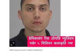 गलफ्रेन्डसंग रिस उठेपछि टेक्ससका युवाले ड्यालस म्युजियमको ५ मिलियन कला नष्ट गरे